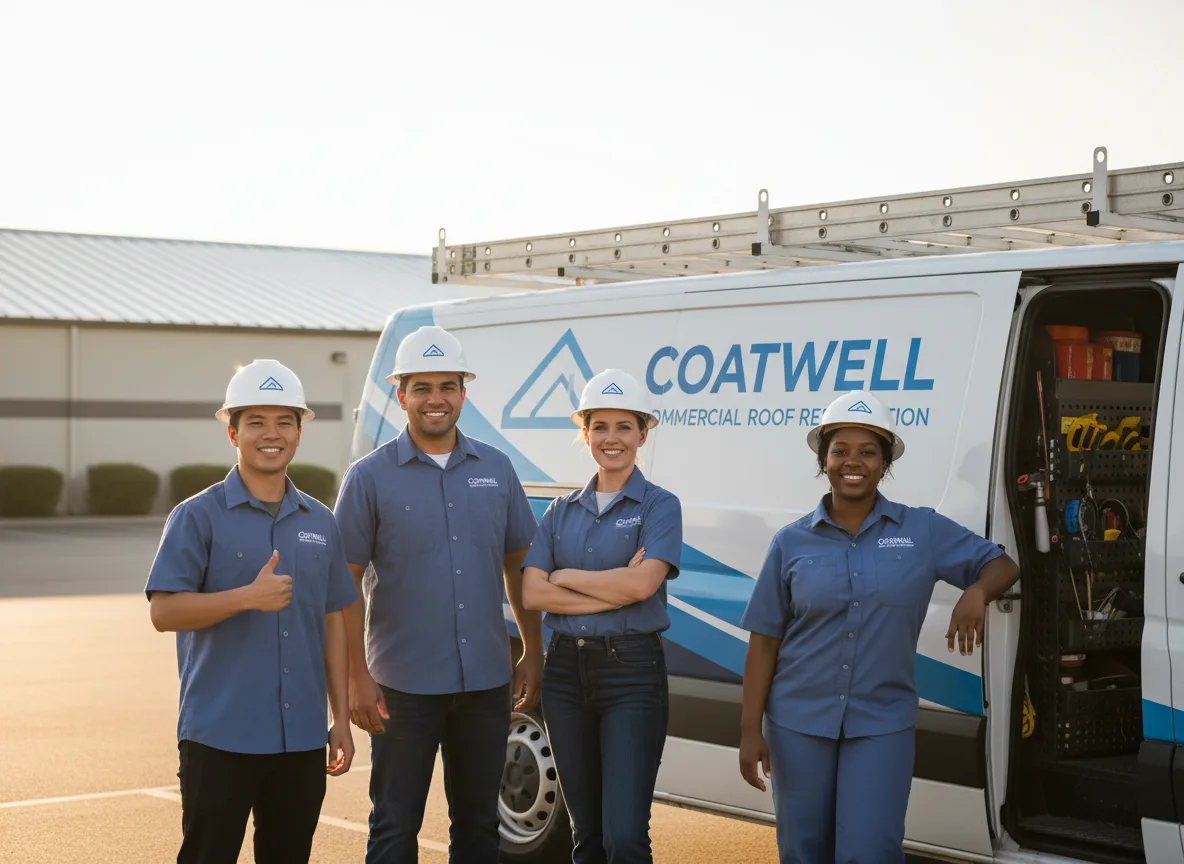 Commercial roof coating company in Sand Springs, OK